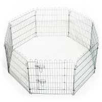 PawHut ren puppy-uitloop box puppyraster 8-delig | Aosom.de(m-6)