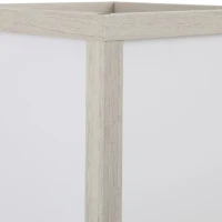 HOMCOM vloerlamp staande lamp met 3 planken(m-6)