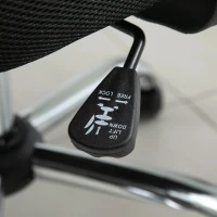 Vinsetto Massagestoel kantoorstoel draaistoel met massagefunctie in hoogte verstelbaar PU(m-10)