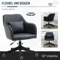 Vinsetto massage bureaustoel kantoorstoel(m-4)