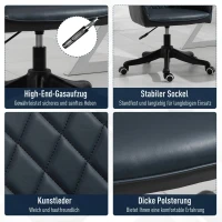 Vinsetto massage bureaustoel kantoorstoel(m-7)