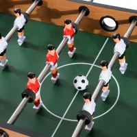 HOMCOM 4-in-1 multispeltafel tafelvoetbal speltafel biljart tafeltennis hockeytafel hockey(m-10)
