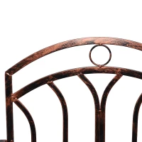 Schommelstoel swingstoel schommelzetel tuinstoel stoel relaxstoel metaal(m-10)