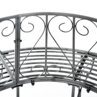 360° boombank ronde bank tuinbank bankje parkbank bankje tuin metaal(m-9)