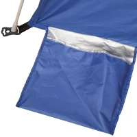 Outsunny Strandschelp strandtent pop-up camping tent draagtas 2-3 personen glasvezel(m-9)