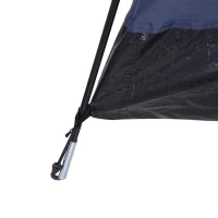 Outsunny Dubbelwandige koepeltent familietent voor 4 personen outdoor iglo waterdicht(m-10)