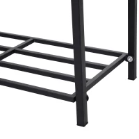 Outsunny® verhoogd bed, bloembak, bloempot met plank, irrigatie, rotan bruin 70 x 30 x 72 cm | Aosom.de(m-10)