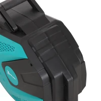 Outsunny slangenbox voor wandmontage, slanghaspel 15 m 180° draaibaar met multi-sproeikop vorstbeveiliging(m-11)