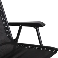 Outsunny Schommelstoel schommelbank schommelligbed schommelstoel inklapbaar tot 120 kg(m-11)