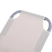 Outsunny Ligstoel, strandstoel, ligbank voor buiten met 5 niveaus, relaxstoel, aluminium, Oxford-stof, crème(m-9)