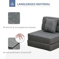 HOMCOM slaapbank slaapsofa(m-5)