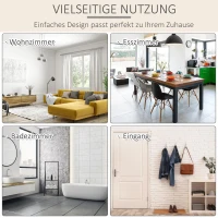 HOMCOM Keukenkast dressoir met 2 lades, legplank verstelbare opbergkast(m-6)