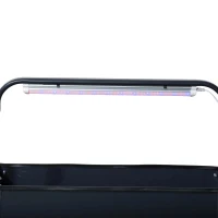 Outsunny verhoogd bed met LED-licht(m-11)