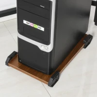 HOMCOM Computertafel L-vormig hoekbureau MDF + stalen bureau 150 x 150 x 76cm(m-7)