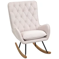 HOMCOM schommelstoel relaxstoel(m-1)