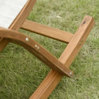 Dubbele ligstoel ligbed schommelstoel relaxstoel met dak van larikshout(m-11)