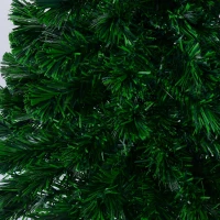 HOMCOM 4FT Pre-Lit Fibre Optic Artificial Christmas Tree Holiday Xmas Décor with Tree Topper Multi-Colour(m-11)