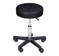 HOMCOM Salon Spa Swivel Stool W/Changeable Covers: Red, White, Black