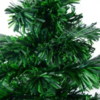 HOMCOM 5ft Pre Lit Christmas Tree, Artificial Holiday Decor Sturdy Metal Base(m-7)