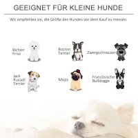 PawHut Hondenbank huisdierenbank kattenbank zachte hoes kattenbank wilg pluche(m-6)