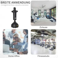 HOMCOM staande bokszak boksdummy bokstraining(m-4)