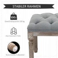 HOMCOM gepolsterde bank(m-5)