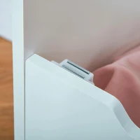 HOMCOM Kinderbank met opbergruimte 2-in-1 kistbank 3-8 jaar speelgoedkist lichtblauw(m-11)