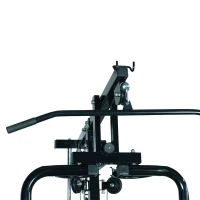 HOMCOM fitness-station krachtstation multigym fitnesscentrum fitnessapparaat pull-down leg curl(m-7)