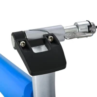 HOMCOM Fietstrainer trainfiets met 8 weerstandsniveaus voor 650C, 700C / 26-29"(m-11)
