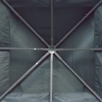 Vervangend dak voor metalen tuinpaviljoen paviljoen partytent tuintent 3x3(m-10)