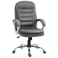 Vinsetto Office Chair Rock 360° Rolling Lumbar Support Adjustable Height Work