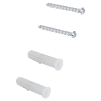 HOMCOM Wandstelling hangende stelling met 3 vakken kubus stelling opbergruimte MDF 2 kleuren(m-10)