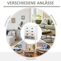 HOMCOM ladekast zijkast(m-9)