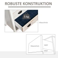 HOMCOM ladekast zijkast(m-4)