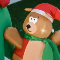 HOMCOM Opblaasbare kerstboom(m-10)