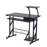 HOMCOM Compact Computer Desk-Black