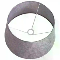 HOMCOM Tripod Floor Lamps for Living Room Bedroom, Modern Adjustable Standing Lamp with Wood Legs, Drum Fabric Shade, 99-143cm, Grey(m-7)