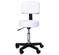 HOMCOM PU Leather Height Adjustable Minatare Salon Therapy Chair