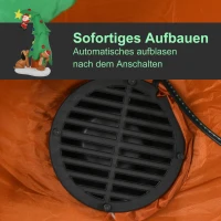 HOMCOM Opblaasbare kerstboom(m-6)