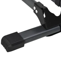 HOMCOM Universele fietsenhouder Opvouwbare fietsstandaard Beursstandaard metaal(m-10)