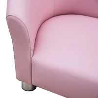 PawHut luxe hondenbank hondensofa kunstleer kattenbank hondenmand huisdier roze(m-9)