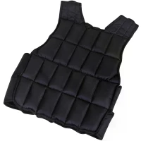 HOMCOM 15kg Weighted Vest, Adjustable Running Weight Vest with 38 Weight Bags for Men or Women Cardio Exercise, Black(m-12)