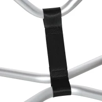 Kajaktrailer aluminium boottrailer inklapbaar ruimtebesparend PU-banden zilver 75 kg(m-7)