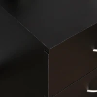 HOMCOM zitbank gepolsterde bank met opbergruimte zitkist kist metalen poten donkergrijs(m-7)