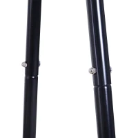 HOMCOM Kapstok kledingrek kledingstang met schoenenrek wasrek(m-5)