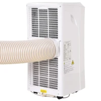 HOMCOM Mobiele airconditioning 3-in-1 airconditioner ontvochtiging 2,6 kW afstandsbediening ABS(m-9)