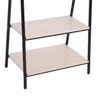 HOMCOM Kapstok kledingrek kledingstang met schoenenrek wasrek(m-6)