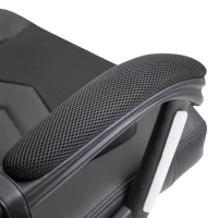 HOMCOM Bureaustoel sportstoel massagestoel draaistoel met warmtefunctie kantoor 2 kleuren(m-10)