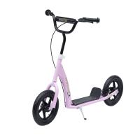 HOMCOM 12" Tyres Scooter-Pink