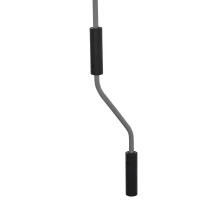 Outsunny Zijmarkise, Balkonzonwering, weerbestendig, veerrolmechanisme, 200 cm x 140 cm, Crèmewit(m-10)